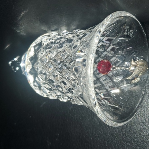 Waterford Crystal Bell Handle 12 Days Christmas Turtle Dove Original Box - Picture 2 of 12